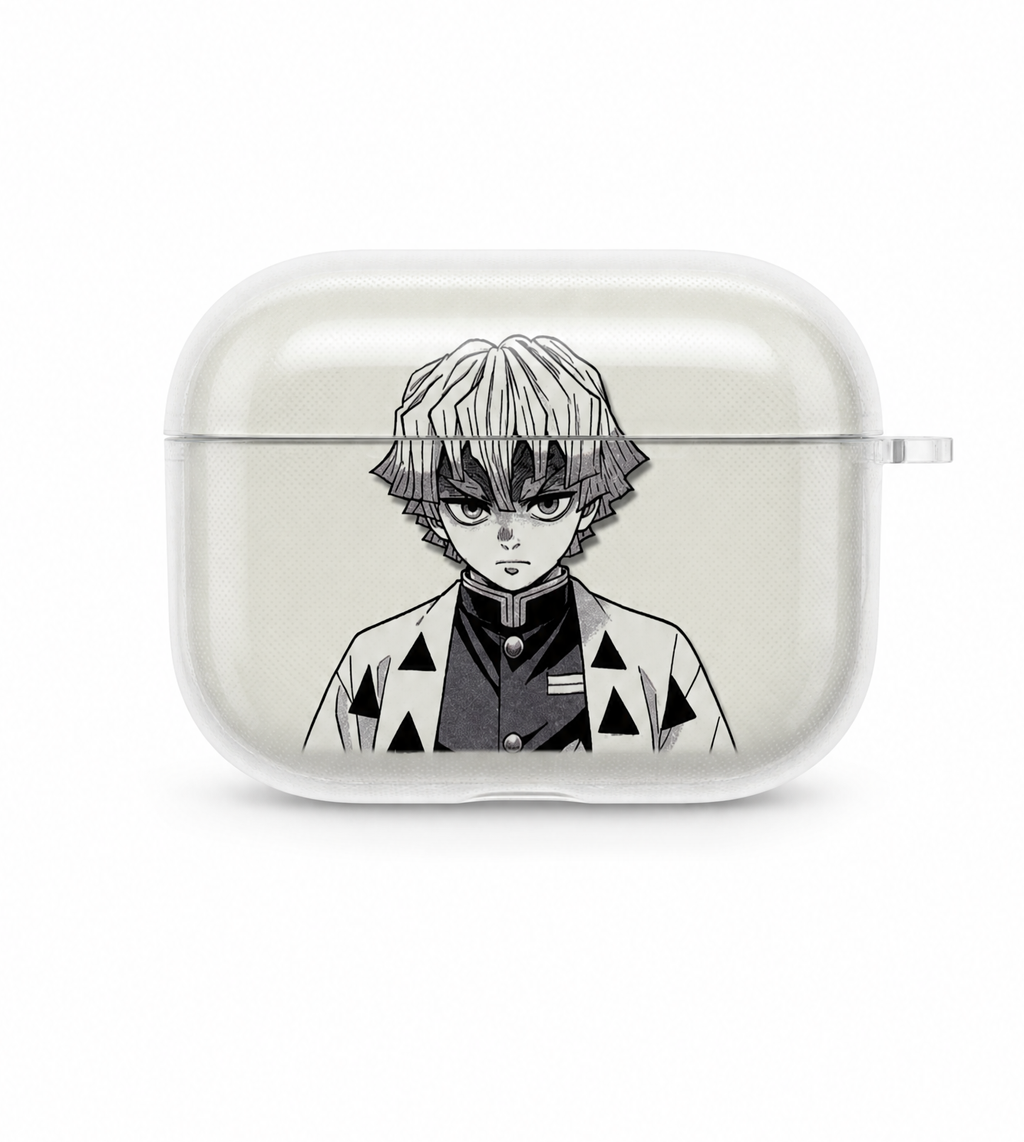 Zenitsu Agatsuma Airpods Case